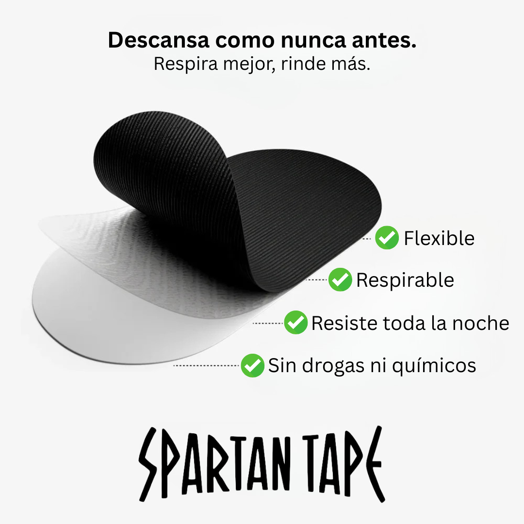 Nasal Strip + Mouth tape.